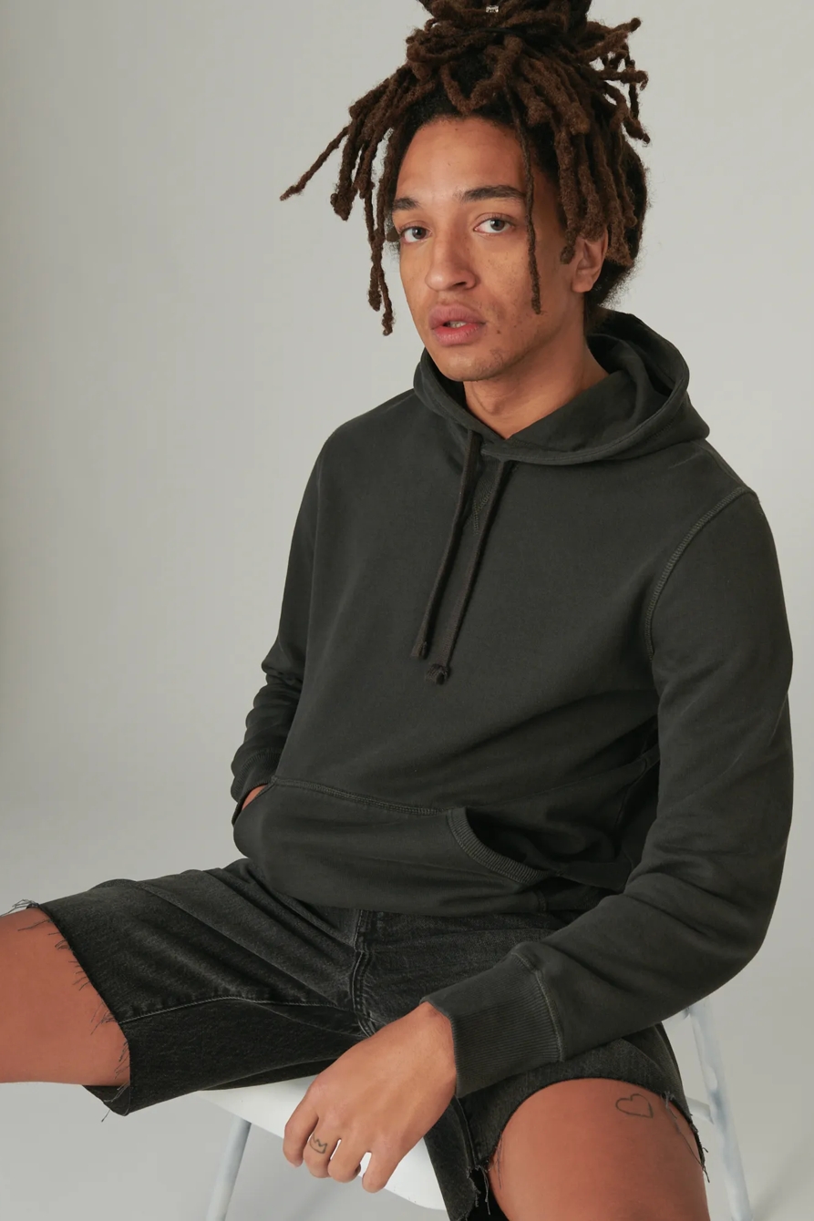 CLOUD SOFT FLEECE FLAG HOODIE, image 2