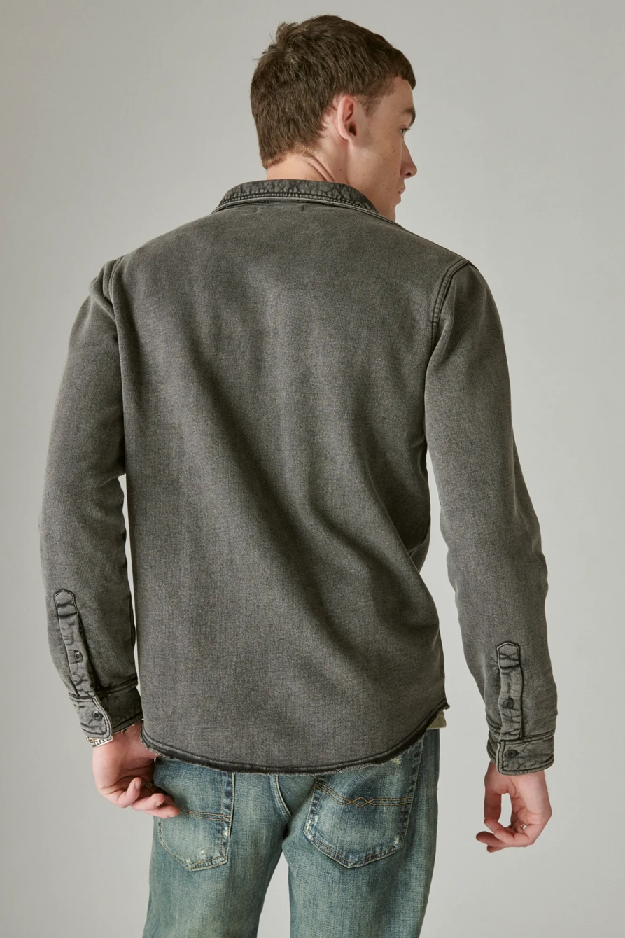 FRENCH TERRY UTILITY SHIRT, image 3