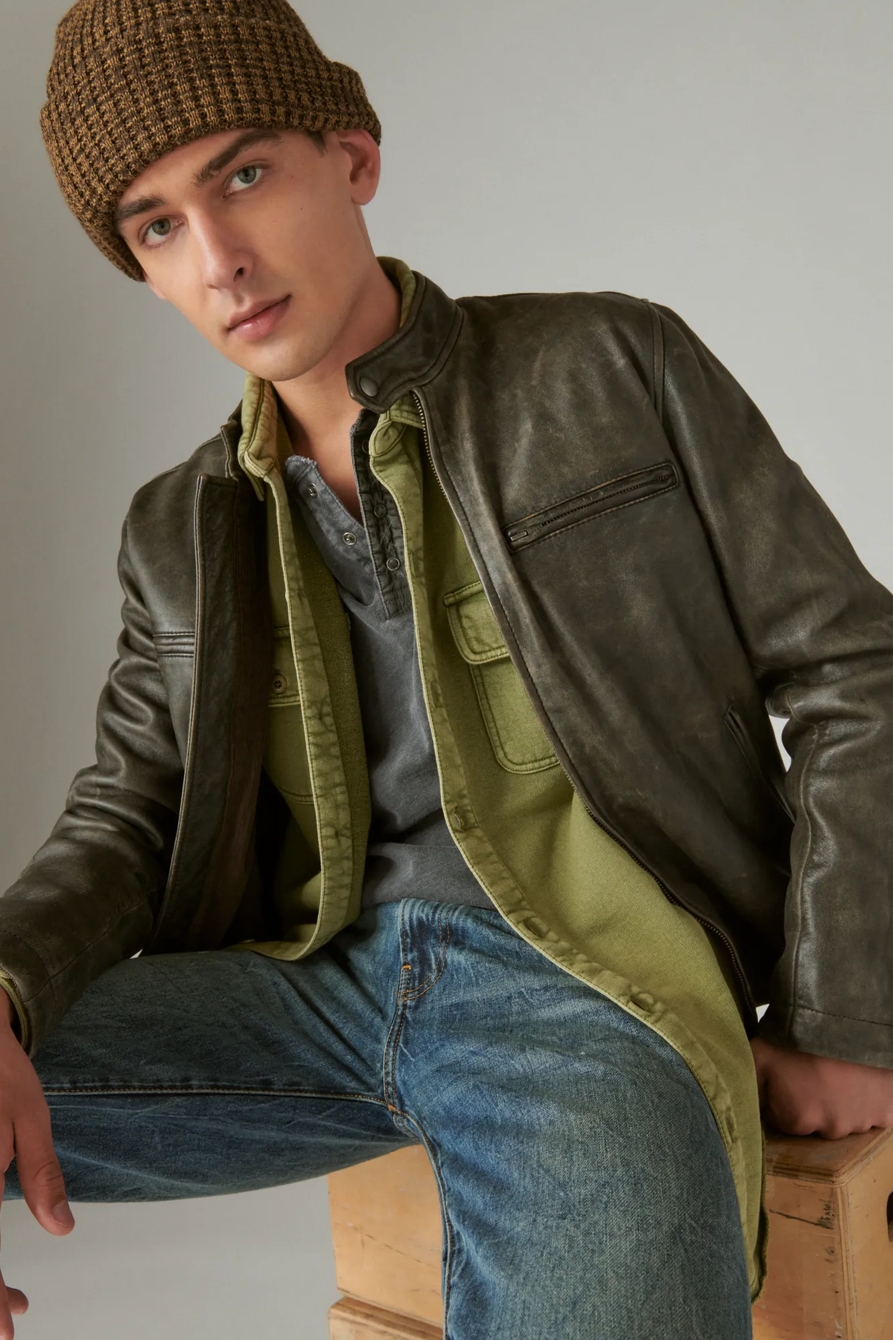 FRENCH TERRY UTILITY SHIRT, image 2