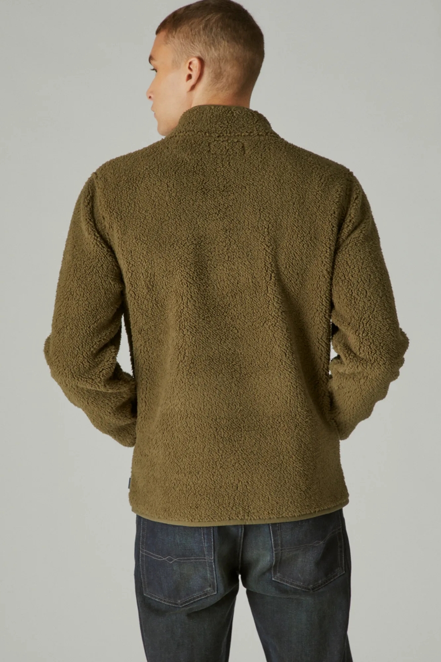 SOLID HI-PILE UTILITY MOCK NECK, image 2