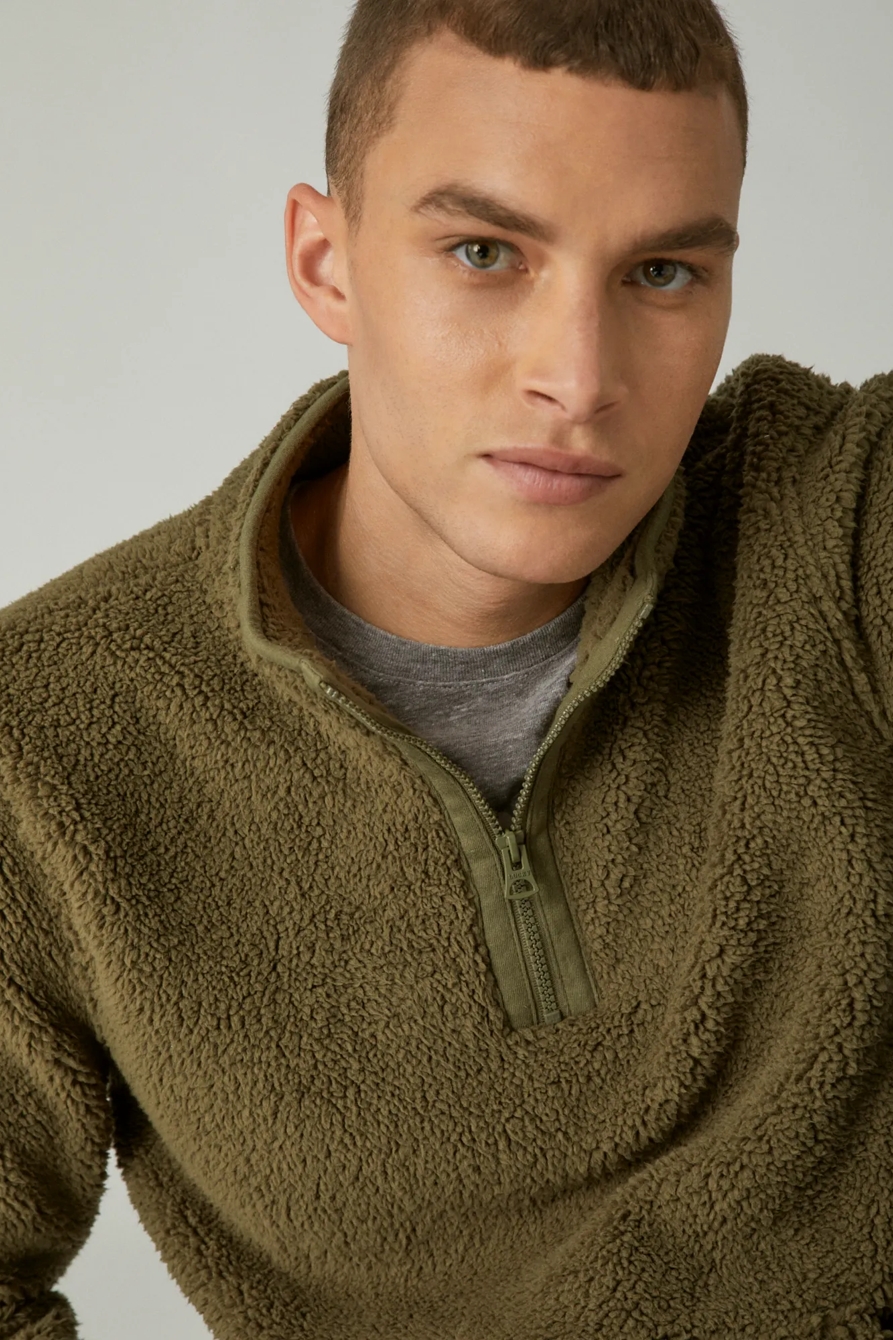 SOLID HI-PILE UTILITY MOCK NECK, image 3