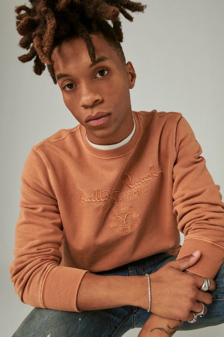 YELLOWSTONE DUTTON RANCH CREW NECK SWEATSHIRT, image 1