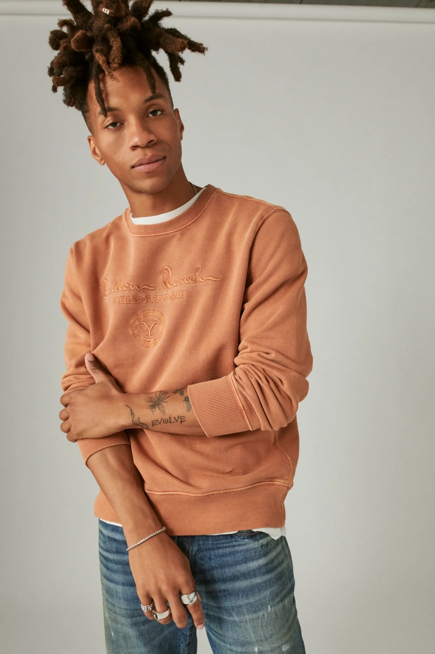 YELLOWSTONE DUTTON RANCH CREW NECK SWEATSHIRT, image 2