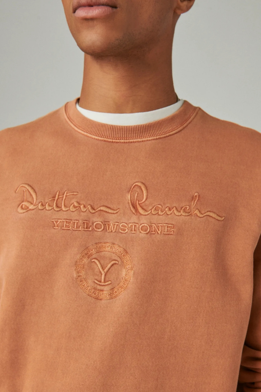 YELLOWSTONE DUTTON RANCH CREW NECK SWEATSHIRT, image 4