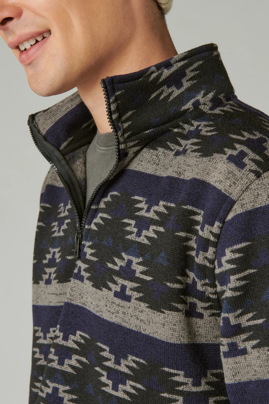 LOS FELIZ HALF ZIP MOCKNECK, image 4