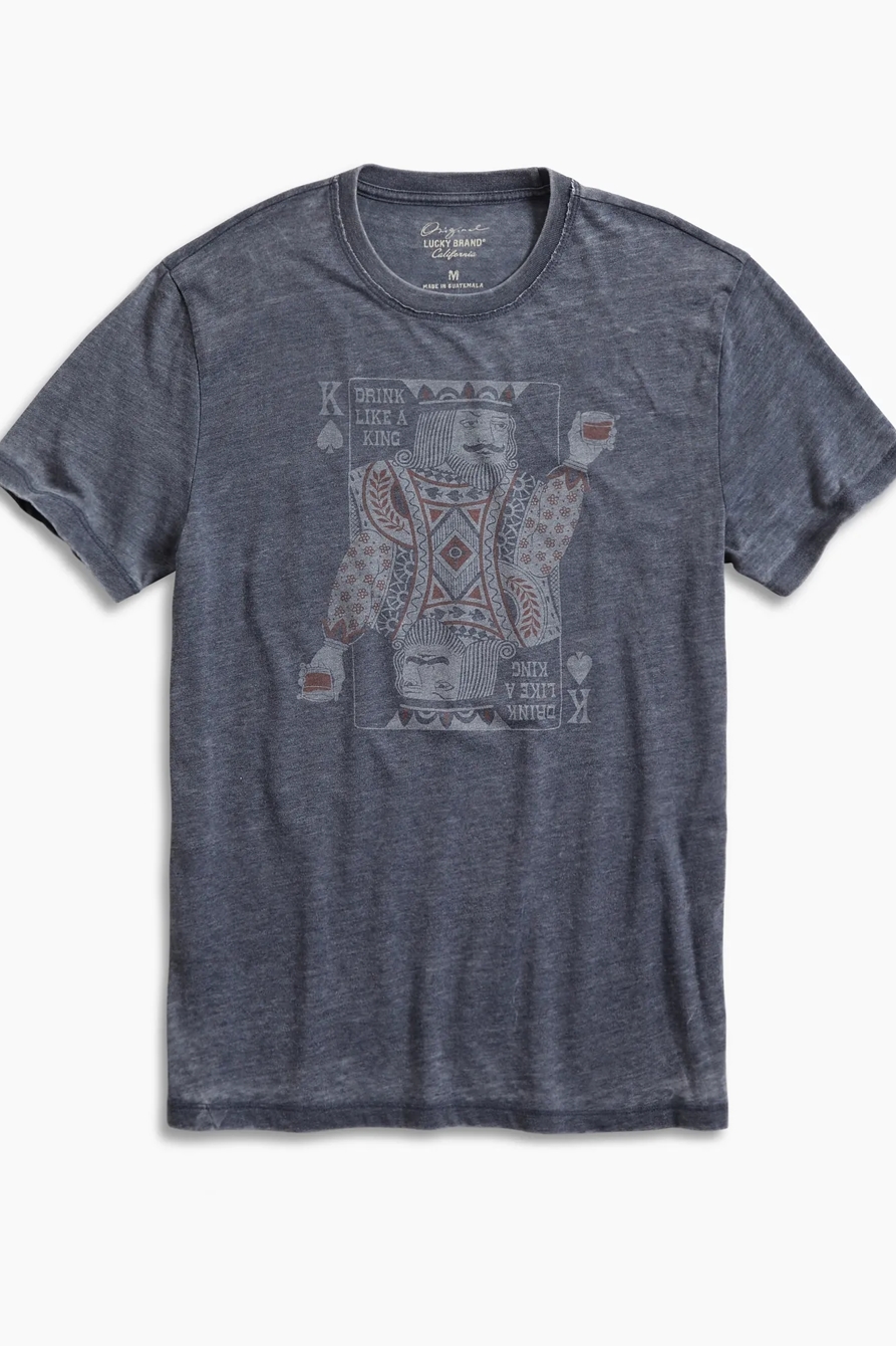 DRINKING KING TEE, image 1