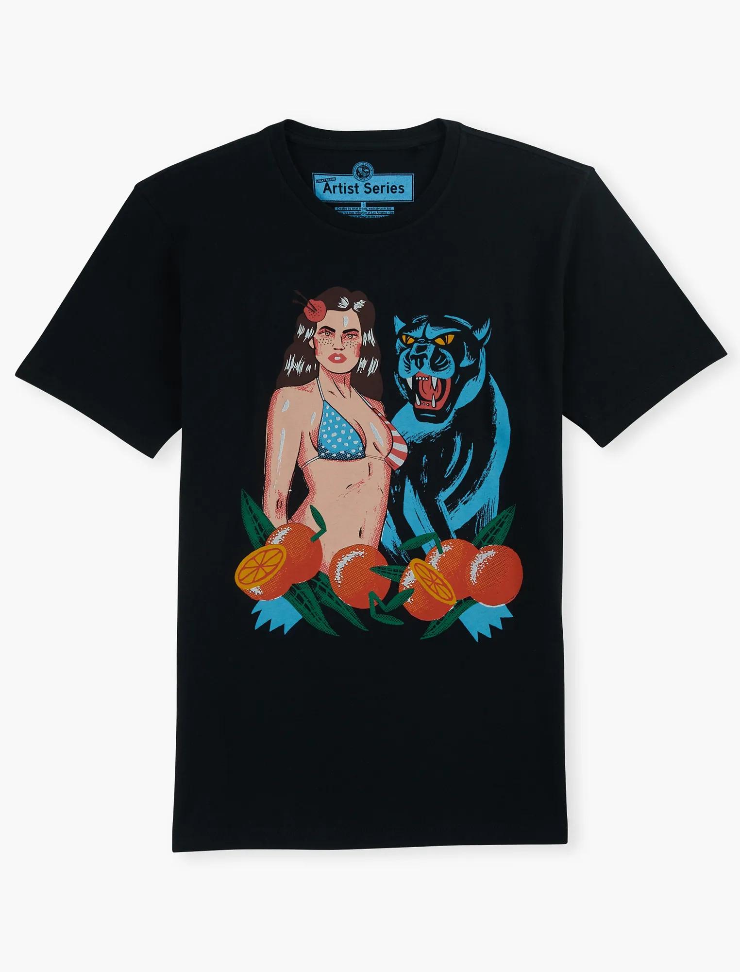 Luke Pelletier PANTHER BIKINI TEE, image 1
