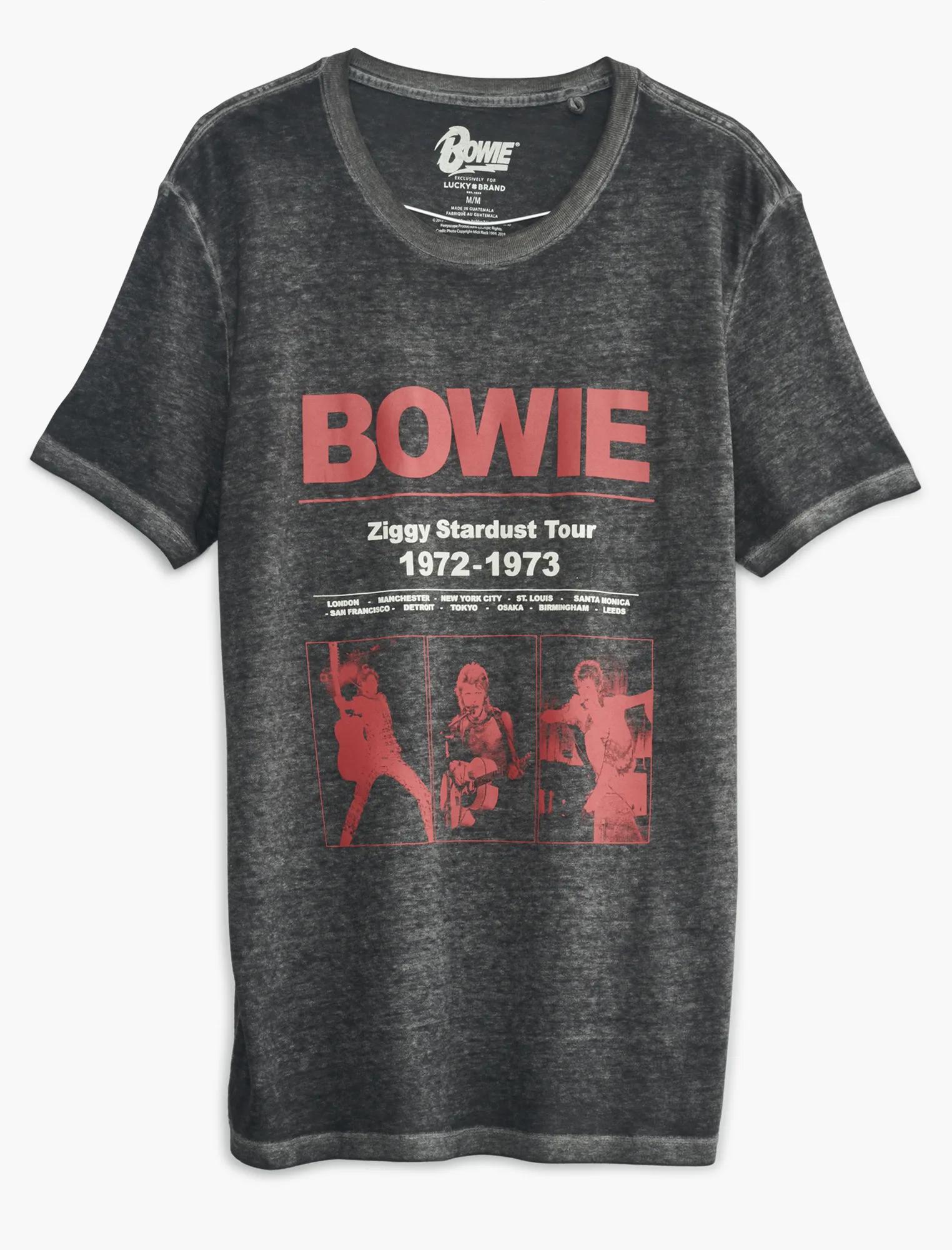 BOWIE ZIGGY STARDUST TOUR TEE, image 1