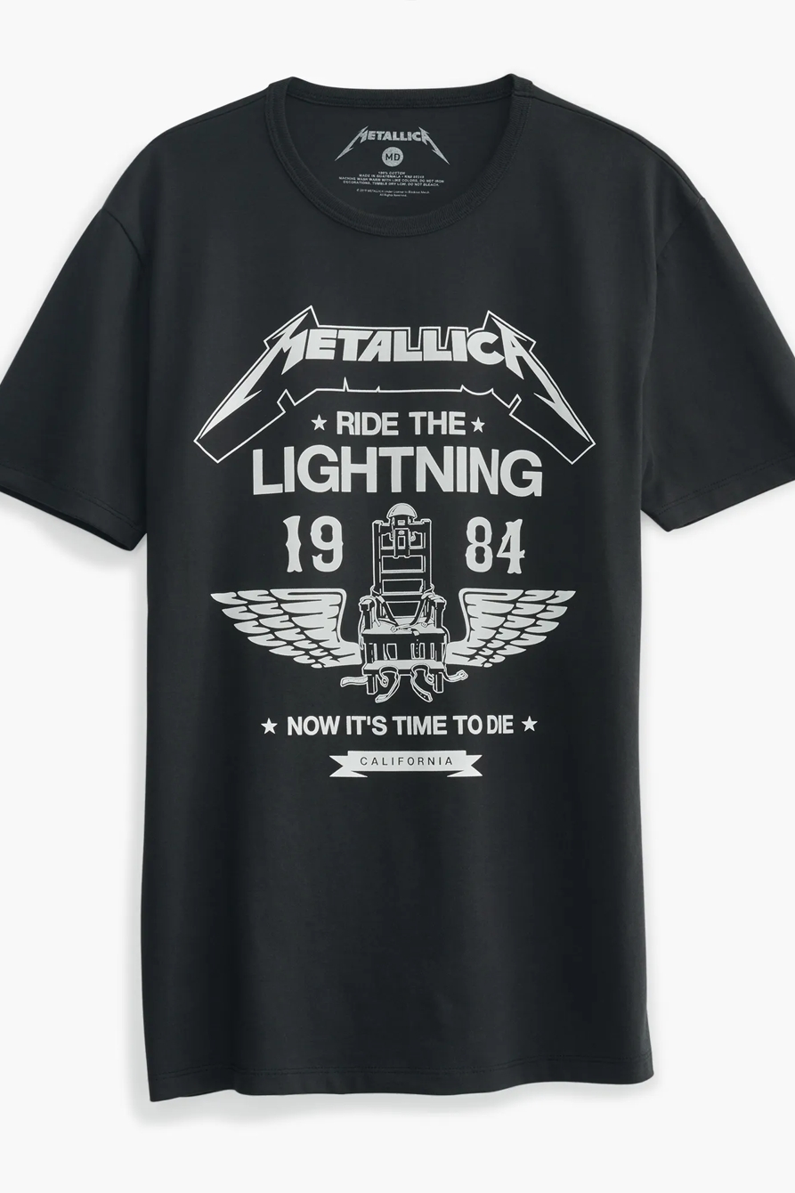 METALLICA LIGHTNING TEE, image 1