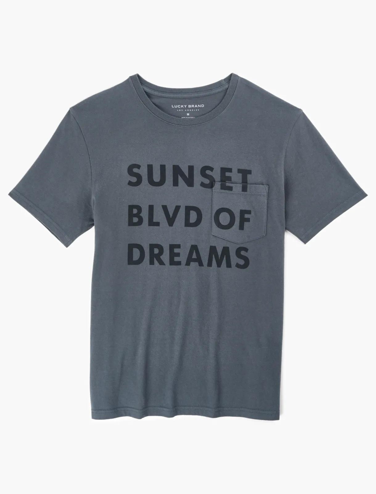 SUNSET BLVD OF DREAMS TEE, image 1