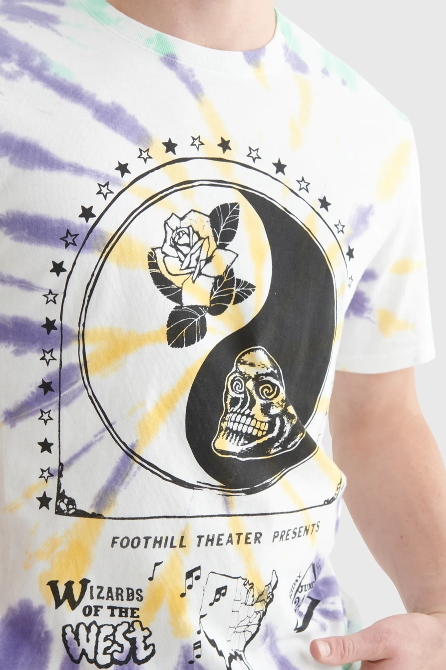 YIN YANG SKULL ROSE TEE, image 4
