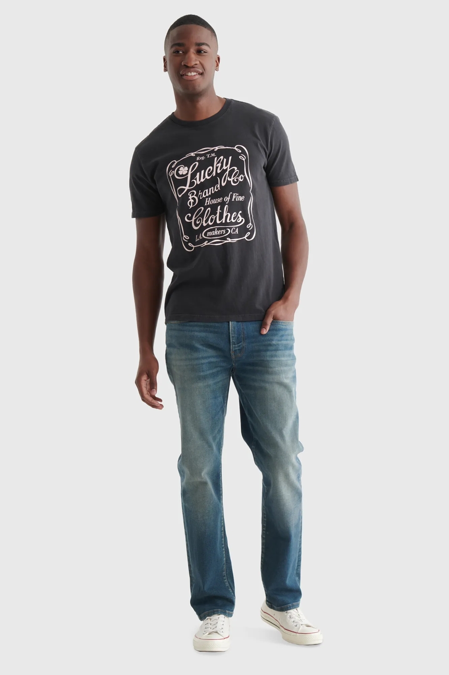 LUCKY OL SKOOL PLAQUE TEE, image 2