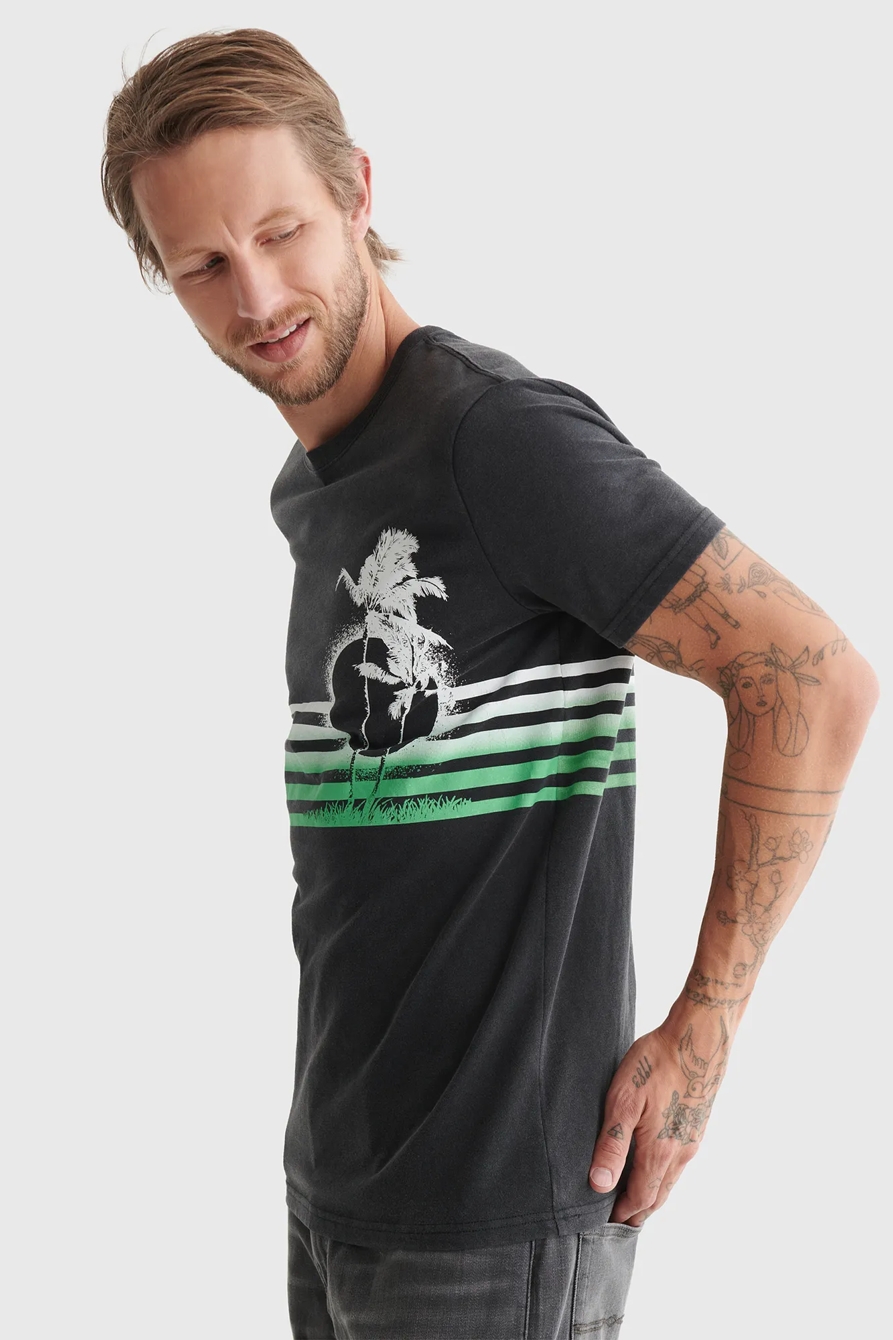 PALM STRIPES TEE, image 3