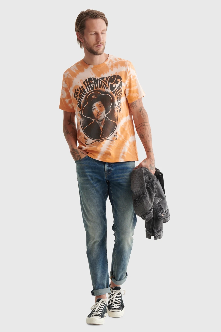 JIMI HENDRIX TIE DYE TEE, image 2