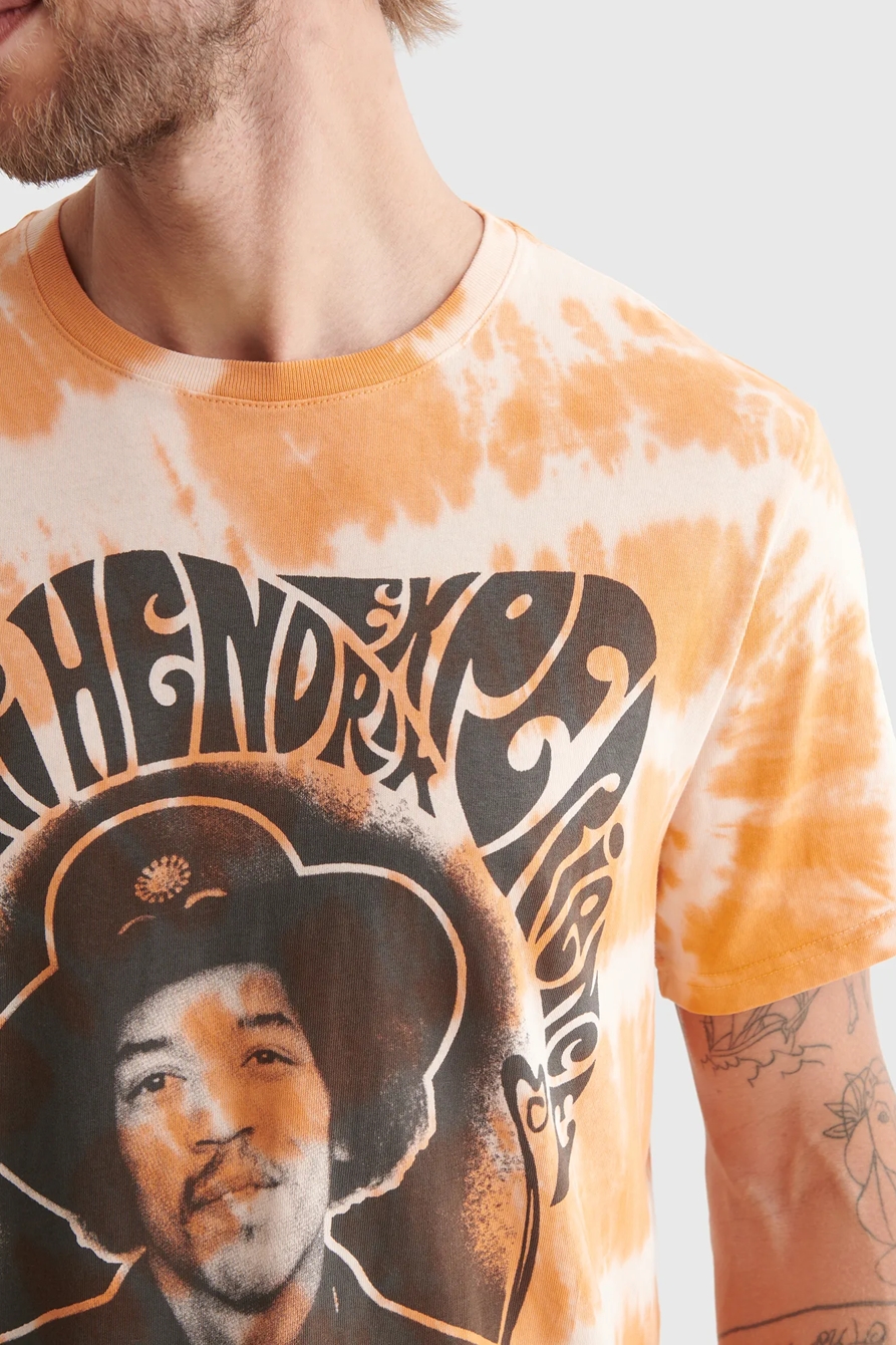 JIMI HENDRIX TIE DYE TEE, image 4