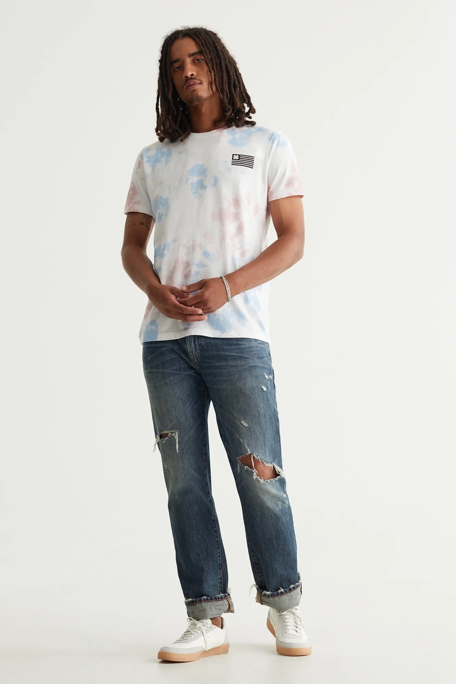 FLAG TIE DYE TEE, image 2