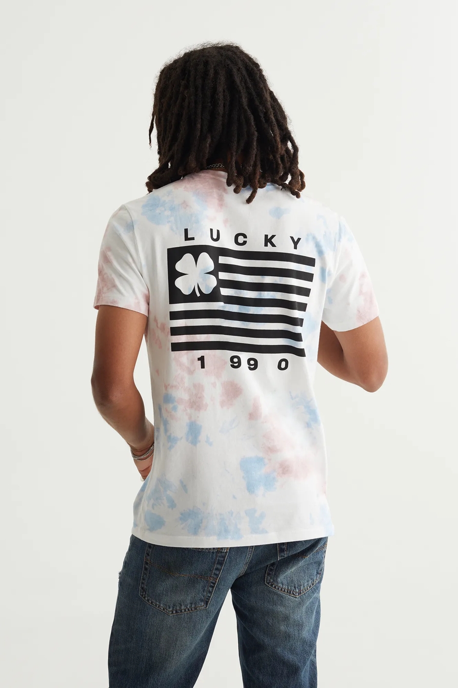 FLAG TIE DYE TEE, image 4