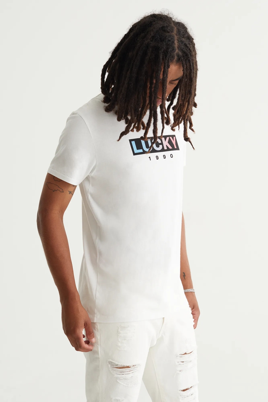 LUCKY BAR LOGO TEE, image 2