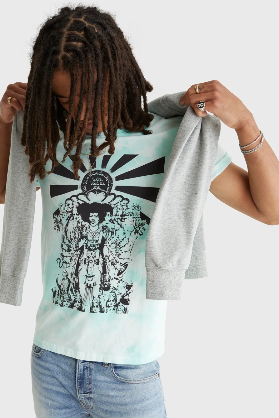JIMI HENDRIX AXIS TIE DYE TEE, image 3