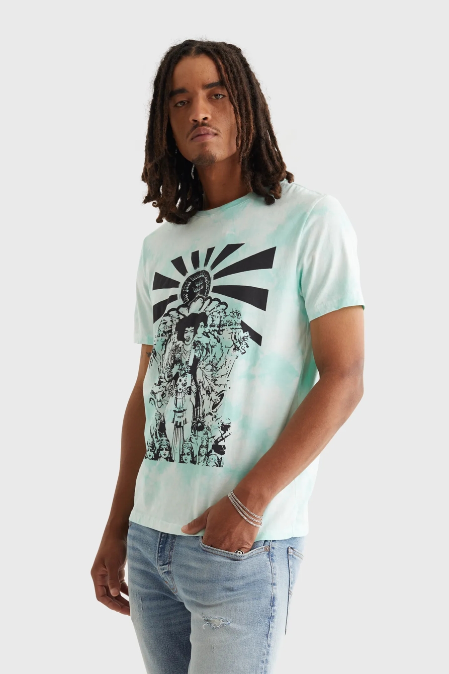JIMI HENDRIX AXIS TIE DYE TEE, image 4
