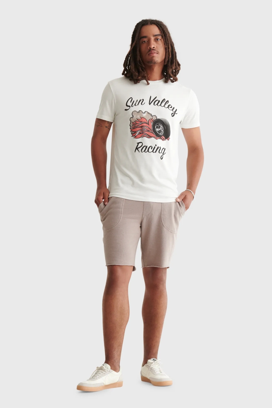 FLAMING WHEEL TEE, image 2