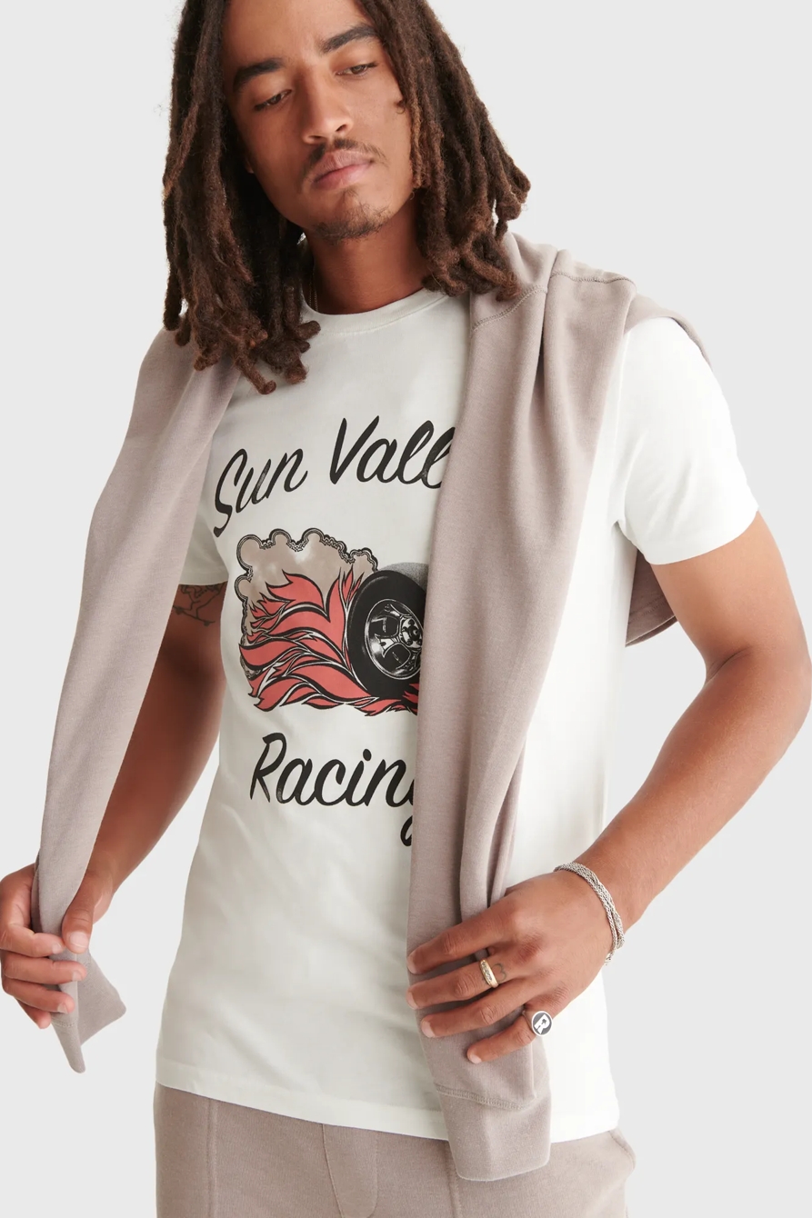 FLAMING WHEEL TEE, image 6