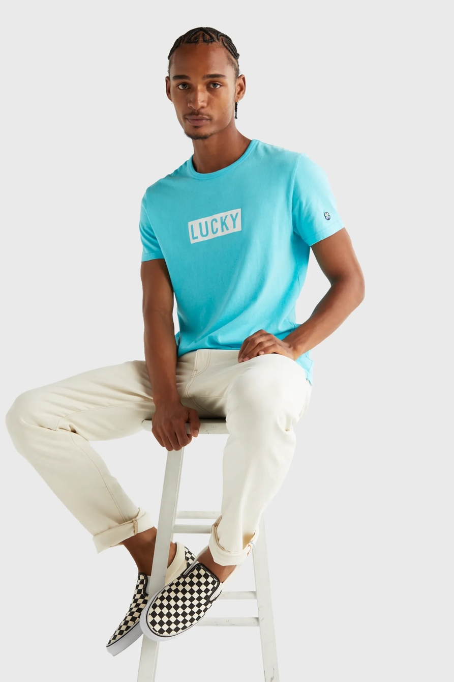 PRIDE LUCKY LOGO GENDER NEUTRAL TEE, image 6