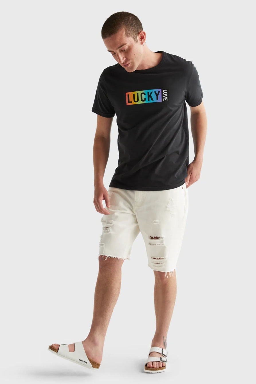 PRIDE LUCKY LOGO GENDER NEUTRAL TEE, image 2