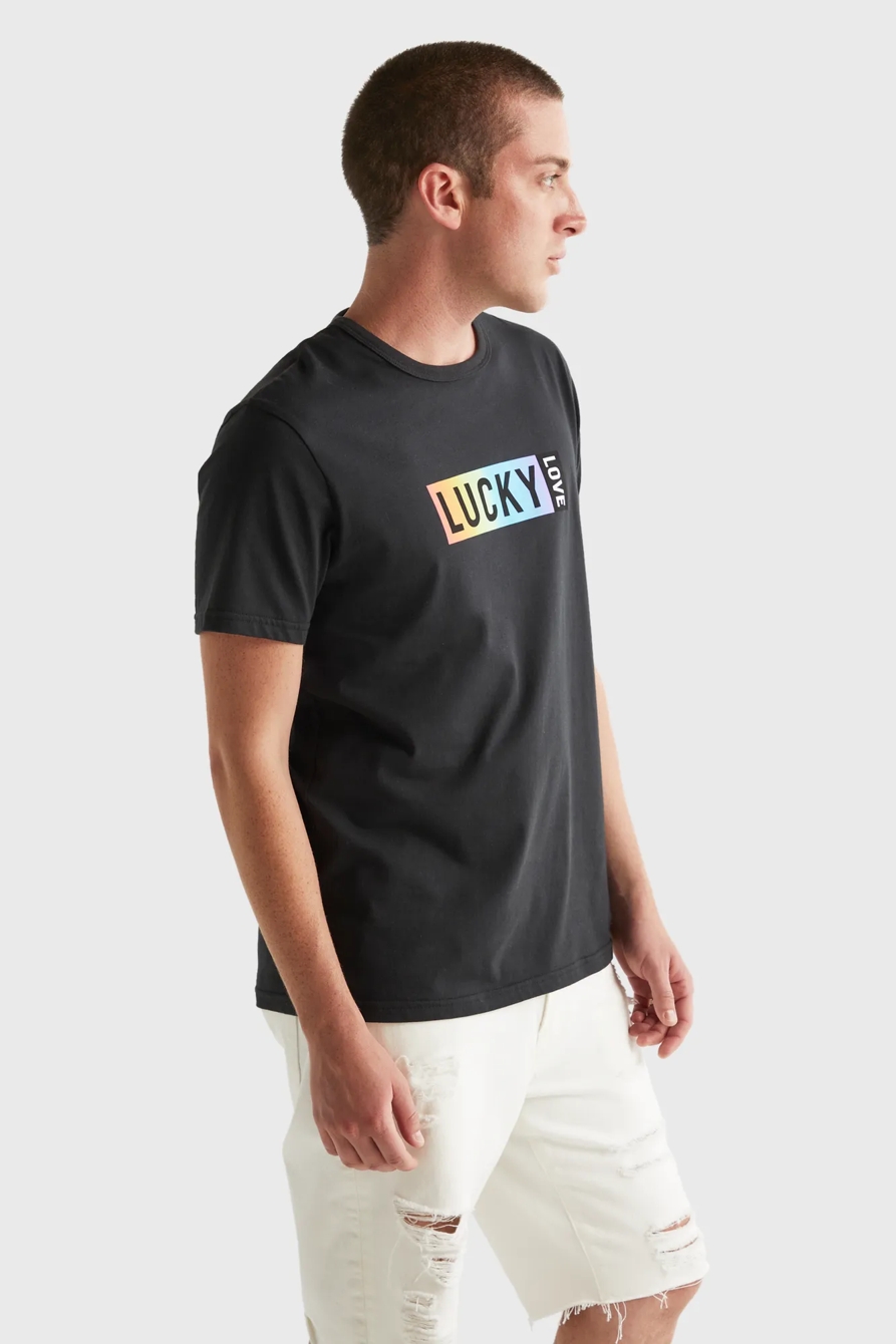 PRIDE LUCKY LOGO GENDER NEUTRAL TEE, image 3