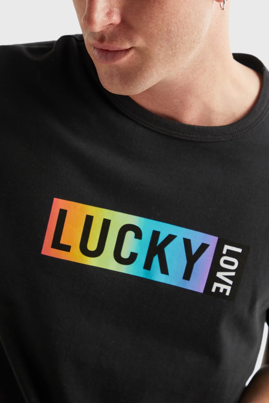 PRIDE LUCKY LOGO GENDER NEUTRAL TEE, image 5