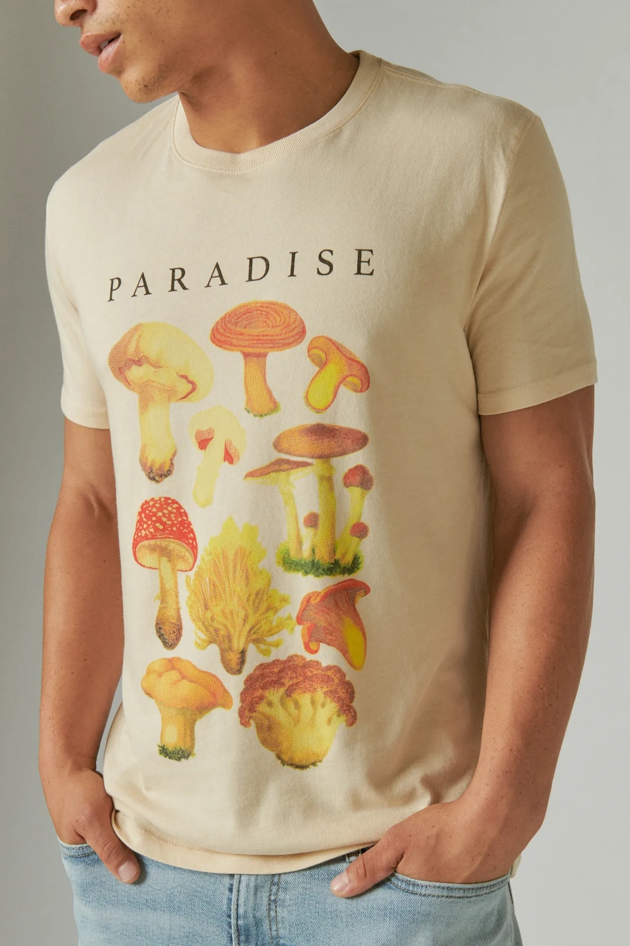 MUSHROOM PARADISE TEE | Lucky Brand