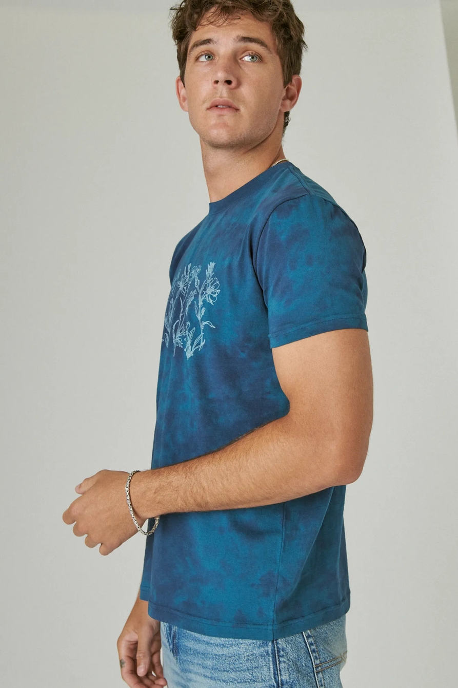 FLORAL TIE DYE TEE, image 3