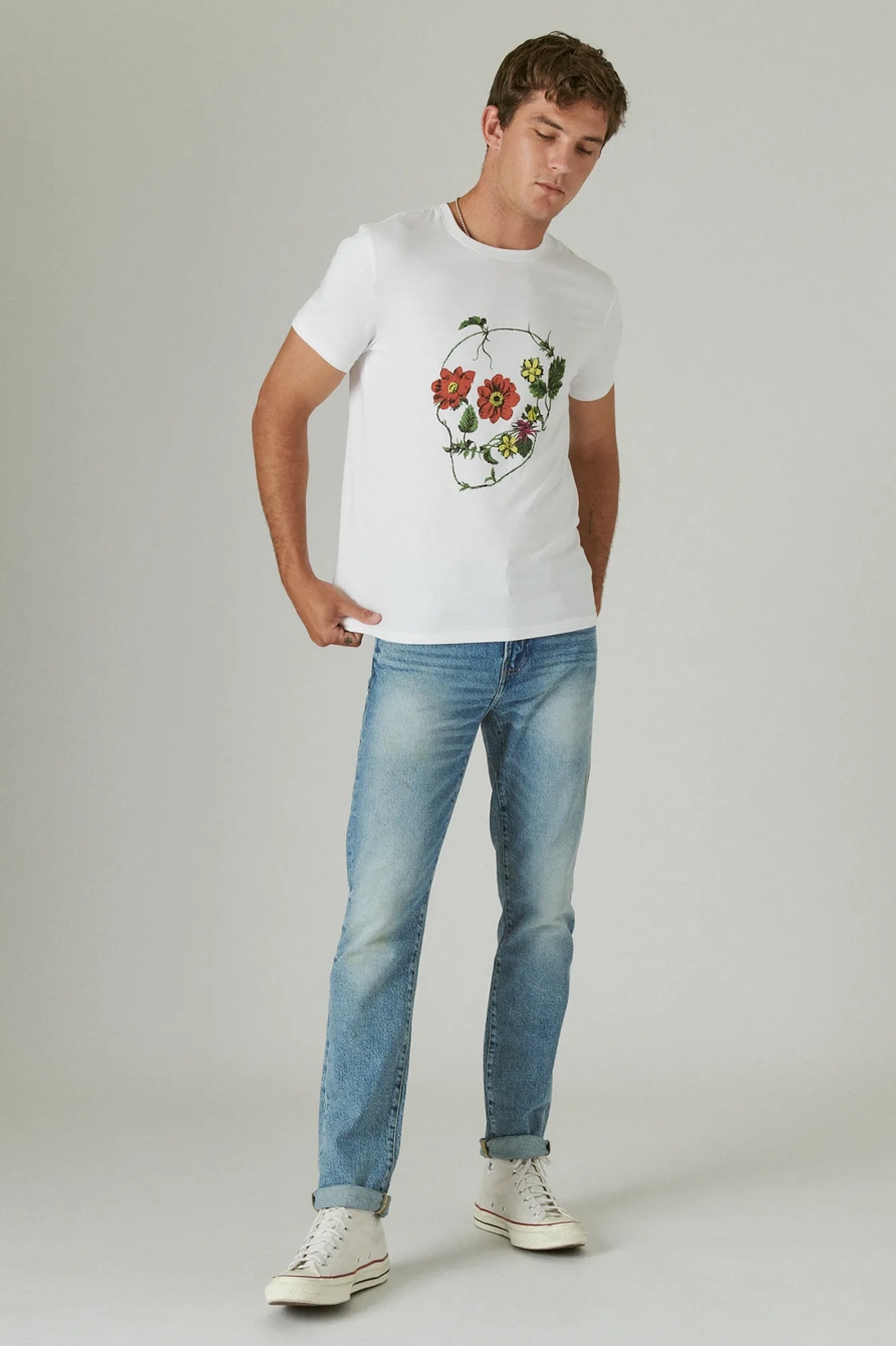 SKULL BOTANICAL TEE, image 2