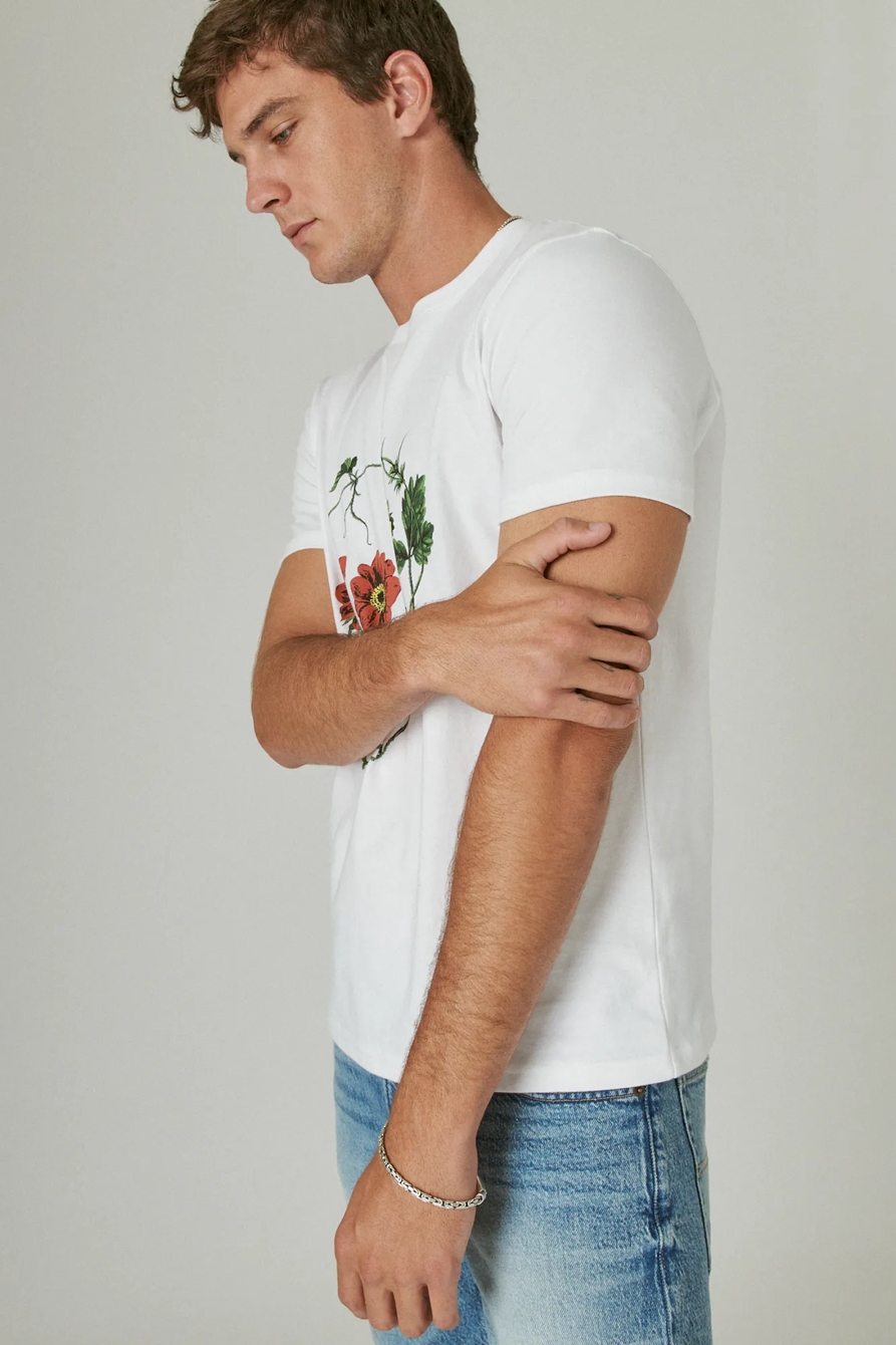 SKULL BOTANICAL TEE, image 3