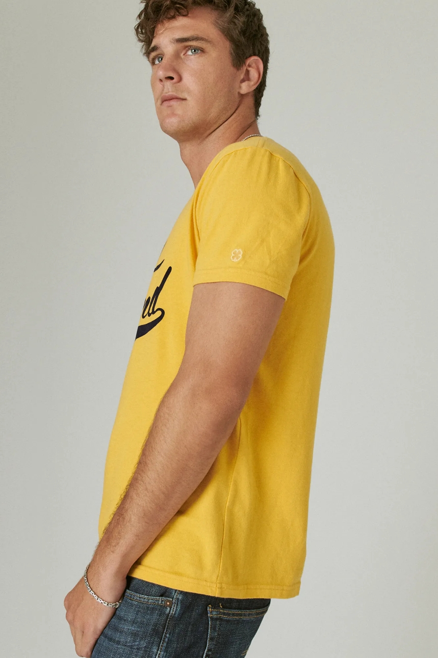 LUCKY ATHLETIC SCRIPT TEE, image 3