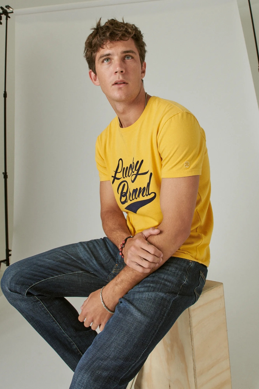 LUCKY ATHLETIC SCRIPT TEE, image 7
