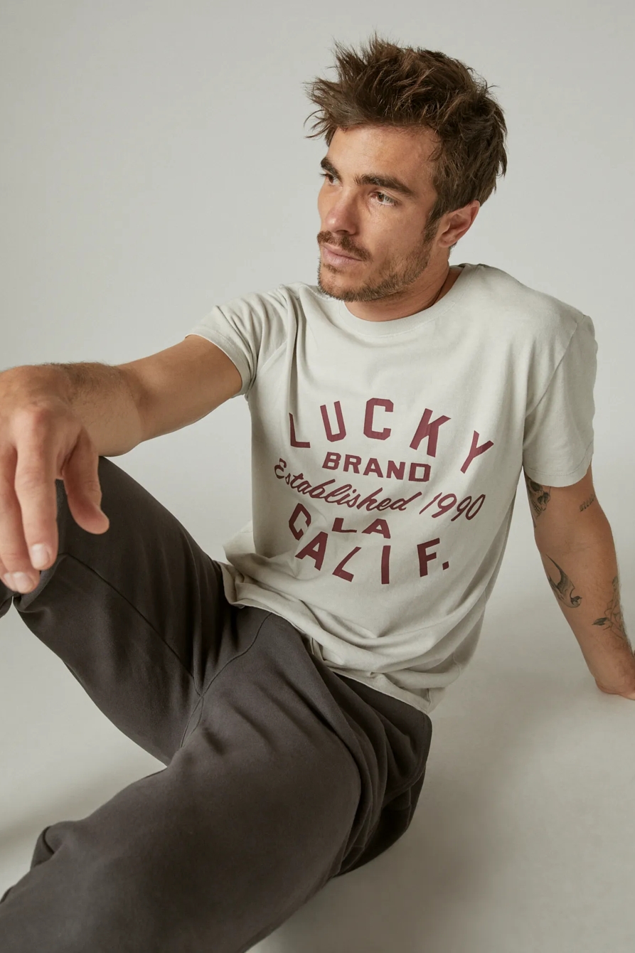 LUCKY CALI LOGO GRAPHIC TEE, image 6