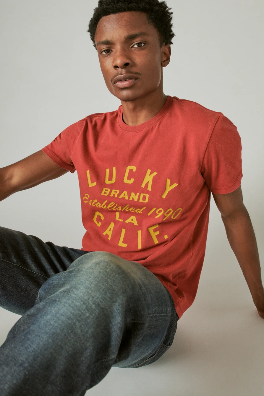LUCKY CALI LOGO GRAPHIC TEE, image 6
