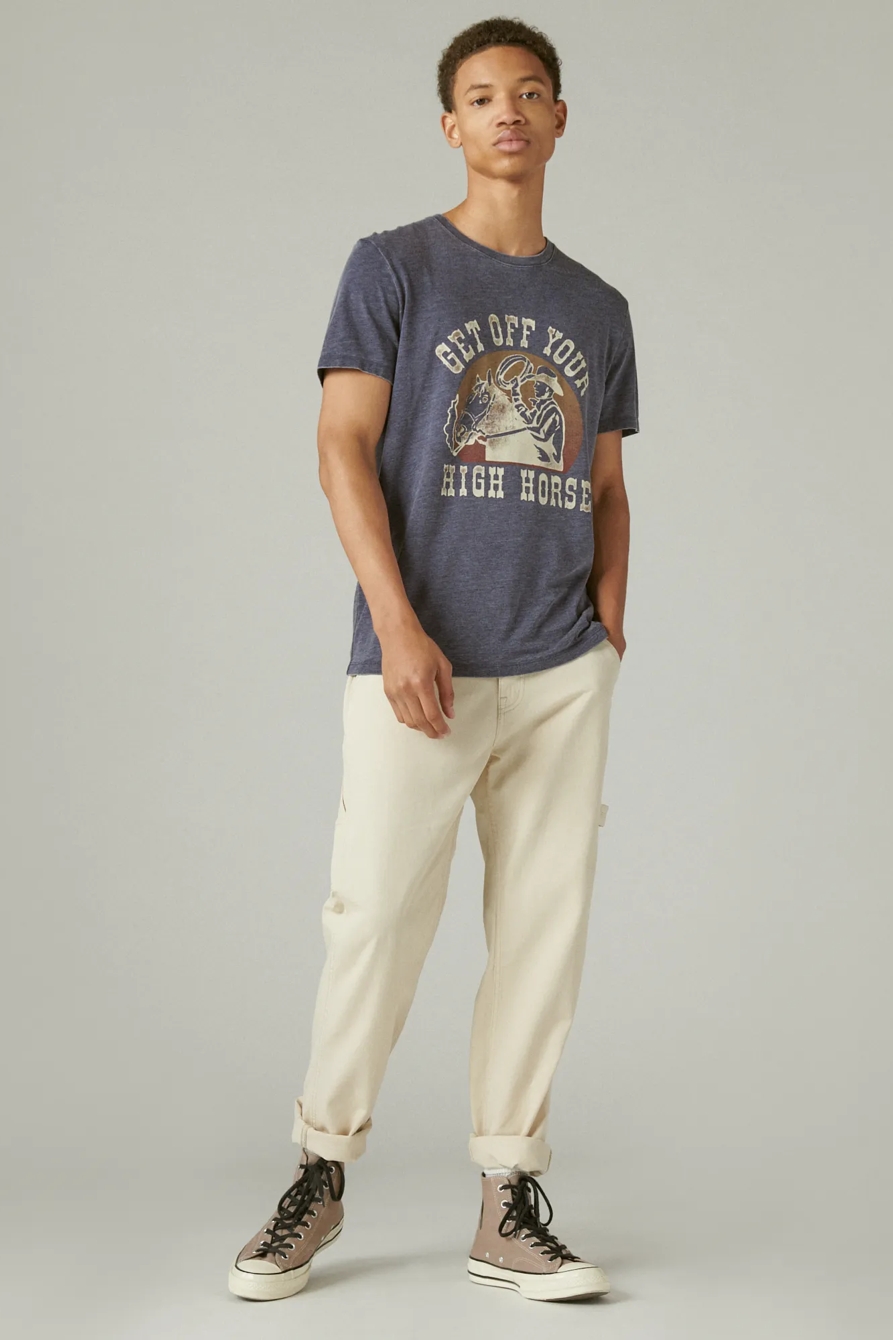 GET OFF YOUR HIGH HORSE GRAPHIC TEE, image 2