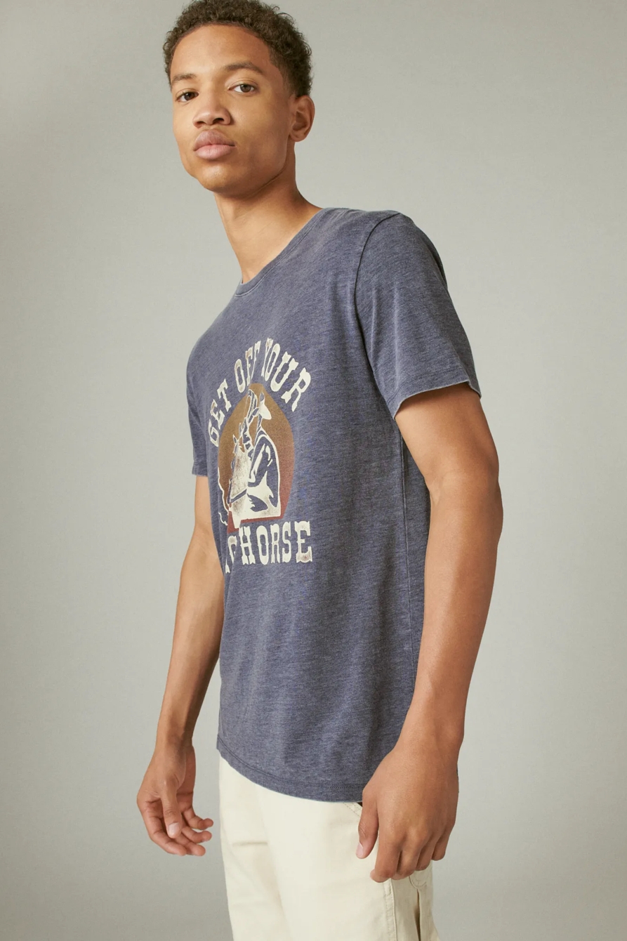GET OFF YOUR HIGH HORSE GRAPHIC TEE, image 3