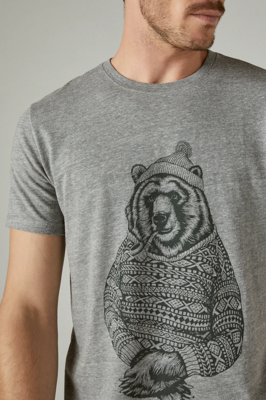 BEAR SWEATER GRAPHIC TEE, image 5