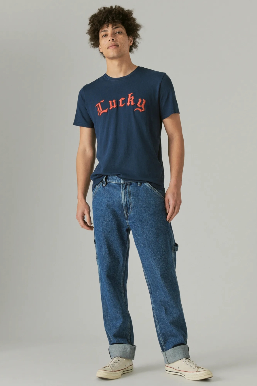 VINTAGE LUCKY GOTHIC GRAPHIC TEE, image 2