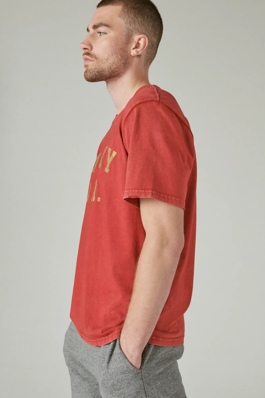 VINTAGE LUCKY LA GRAPHIC TEE, image 3