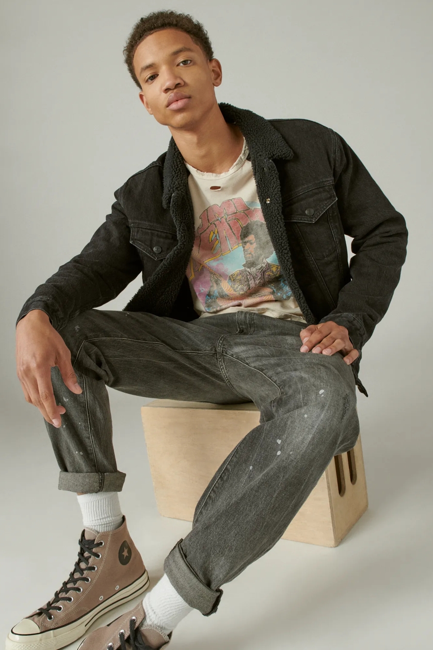 JIMI HENDRIX BASEBALL GRAPHIC TEE, image 6