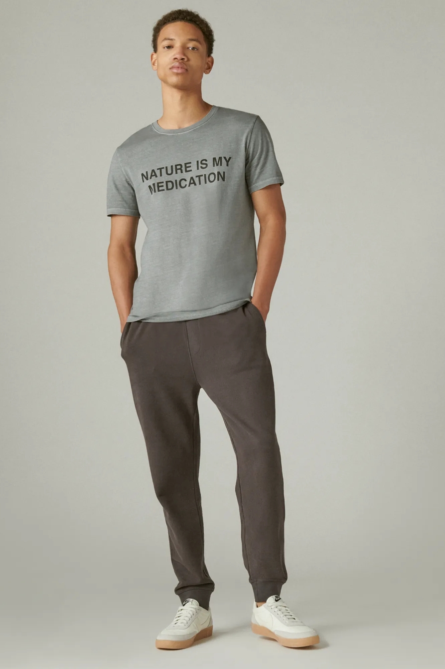NATURE IS MY MEDICATION GRAPHIC TEE, image 2