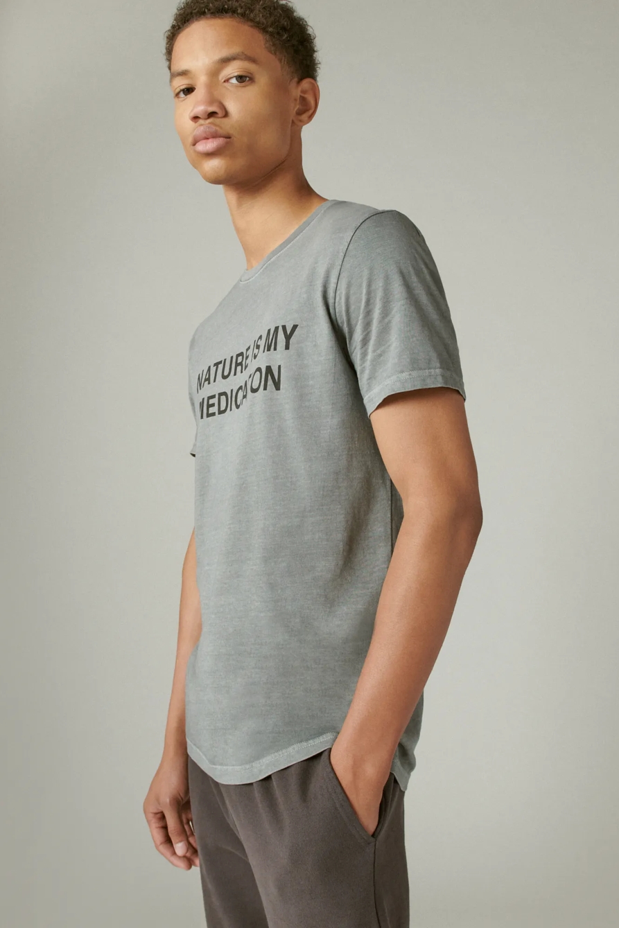 NATURE IS MY MEDICATION GRAPHIC TEE, image 3