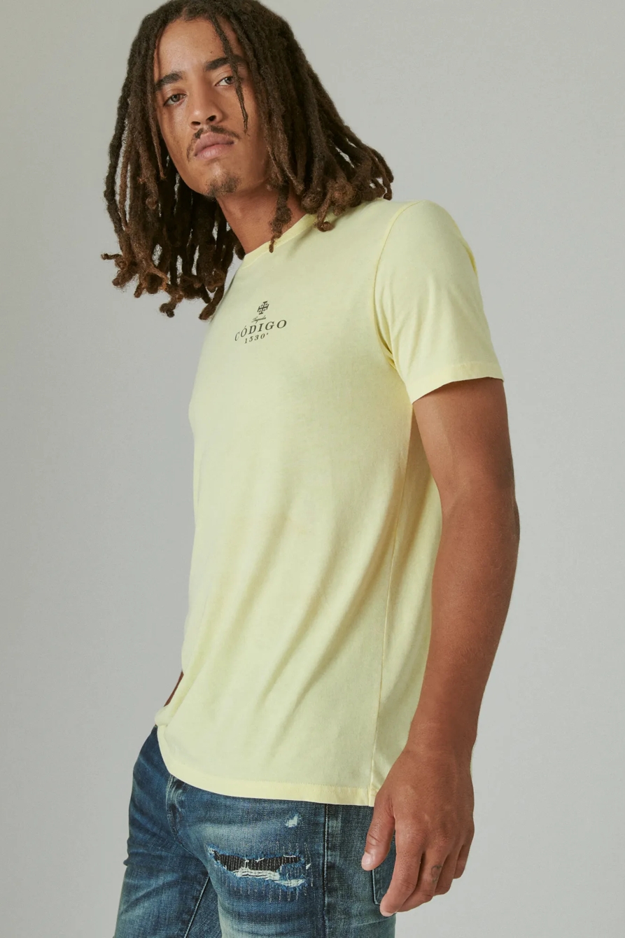 Codigo 1530 x Lucky Brand Hombre Old Fashoined Tee | Lucky Brand