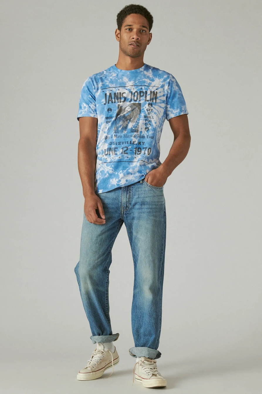 JANIS JOPLIN KOZMIC TIE DYE GRAPHIC TEE, image 2
