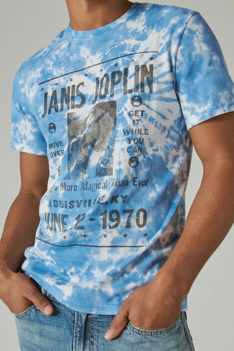 JANIS JOPLIN KOZMIC TIE DYE GRAPHIC TEE, image 5