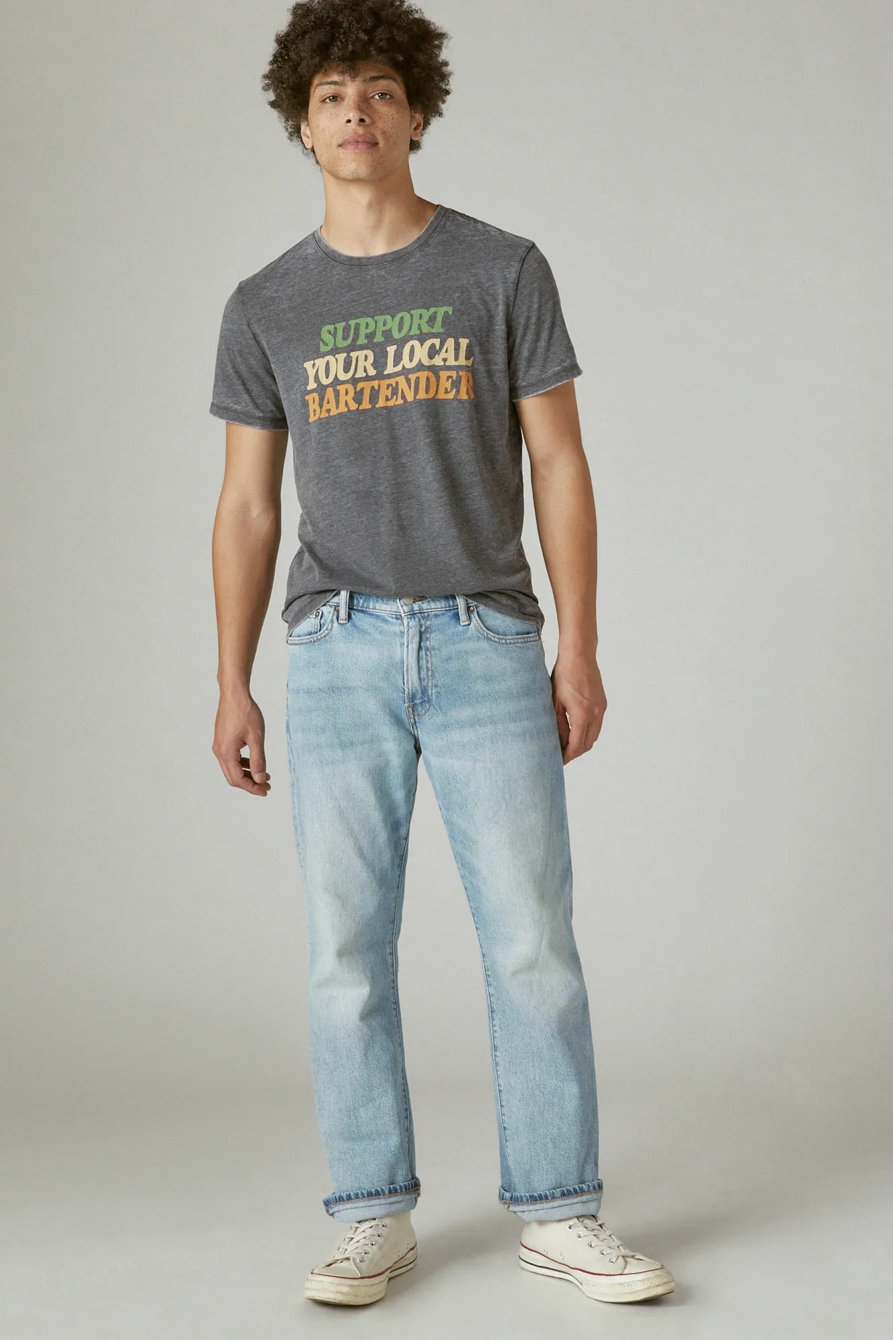 SUPPORT YOUR LOCAL BARTENDER GRAPHIC TEE, image 2